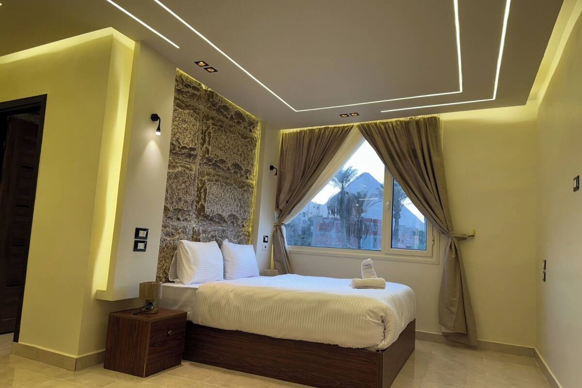 1 bedroom, desk, soundproofing, iron/ironing board