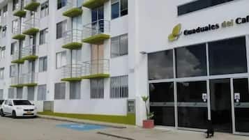 Fachada de la propiedad