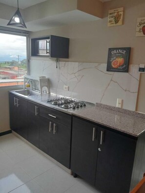 Apartamento família | Cozinha privada