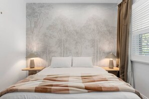 2 chambres, fer et planche à repasser, Wi-Fi gratuit, draps fournis