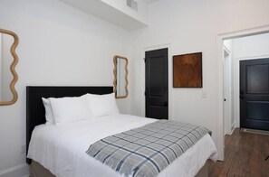 Suite estudio Premier, 1 cama de matrimonio | 1 dormitorio y ropa de cama de alta calidad