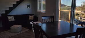 Interior - Charming casita on Lucky Tree Ranch horse ranch with 360° Views Ocean Mountains (B.C.)