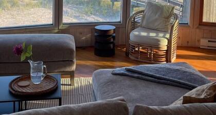 Oceanfront, beautiful 4-bedroom house in Fire Island. Panoramic views.