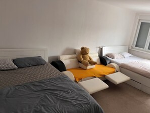 1 室のベッドルーム、WiFi、ベッドシーツ