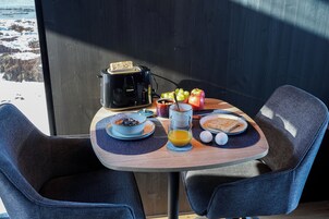 小屋, 海洋景观 | 客房内用餐