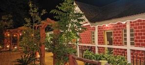 Majoituspaikan julkisivu