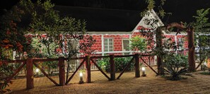 Majoituspaikan julkisivu