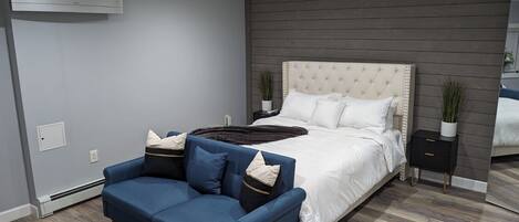 Fer et planche à repasser, Wi-Fi, draps fournis