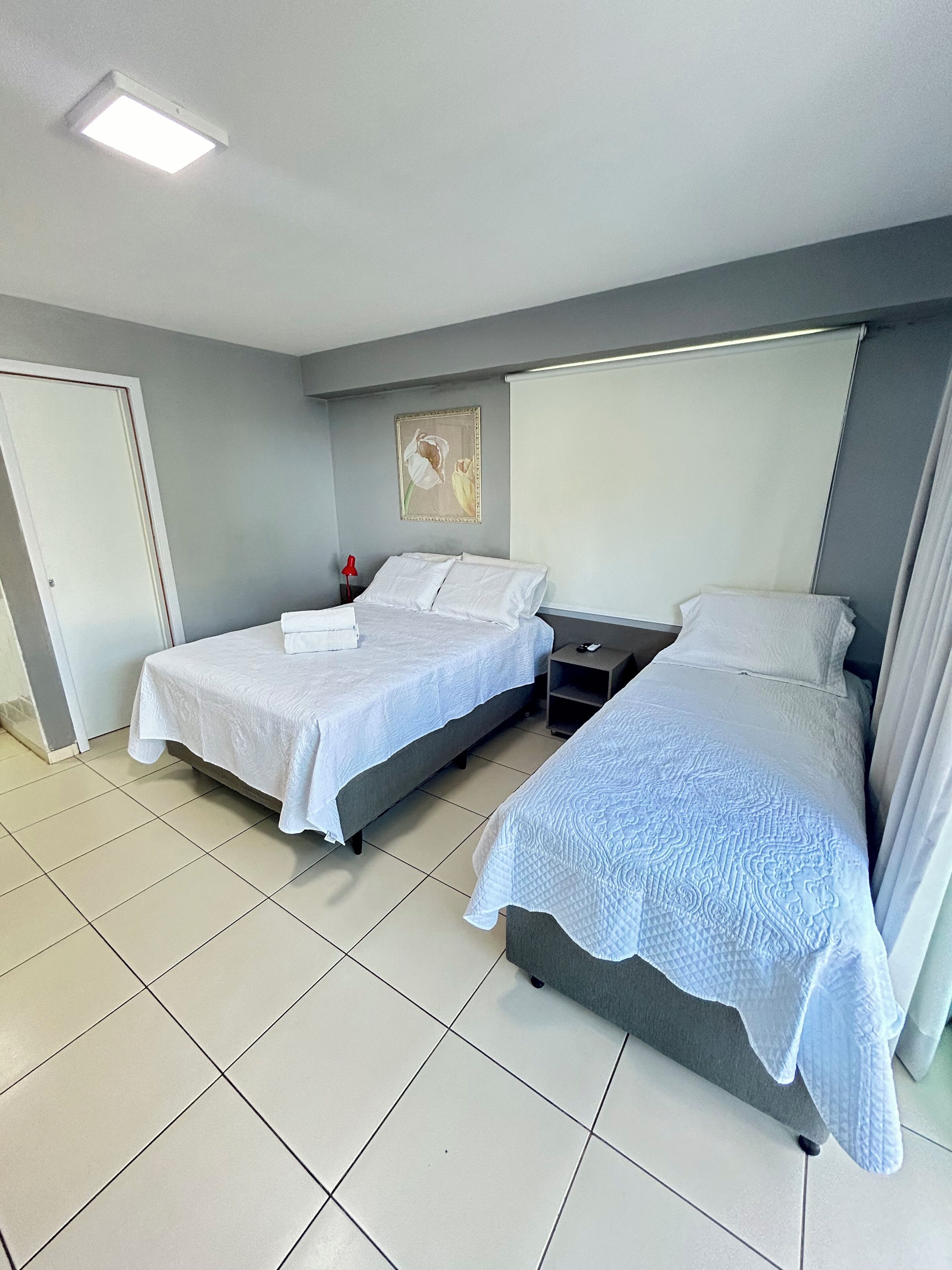 Foto - Melhores Flats - Maravilhosa varanda frente ao mar