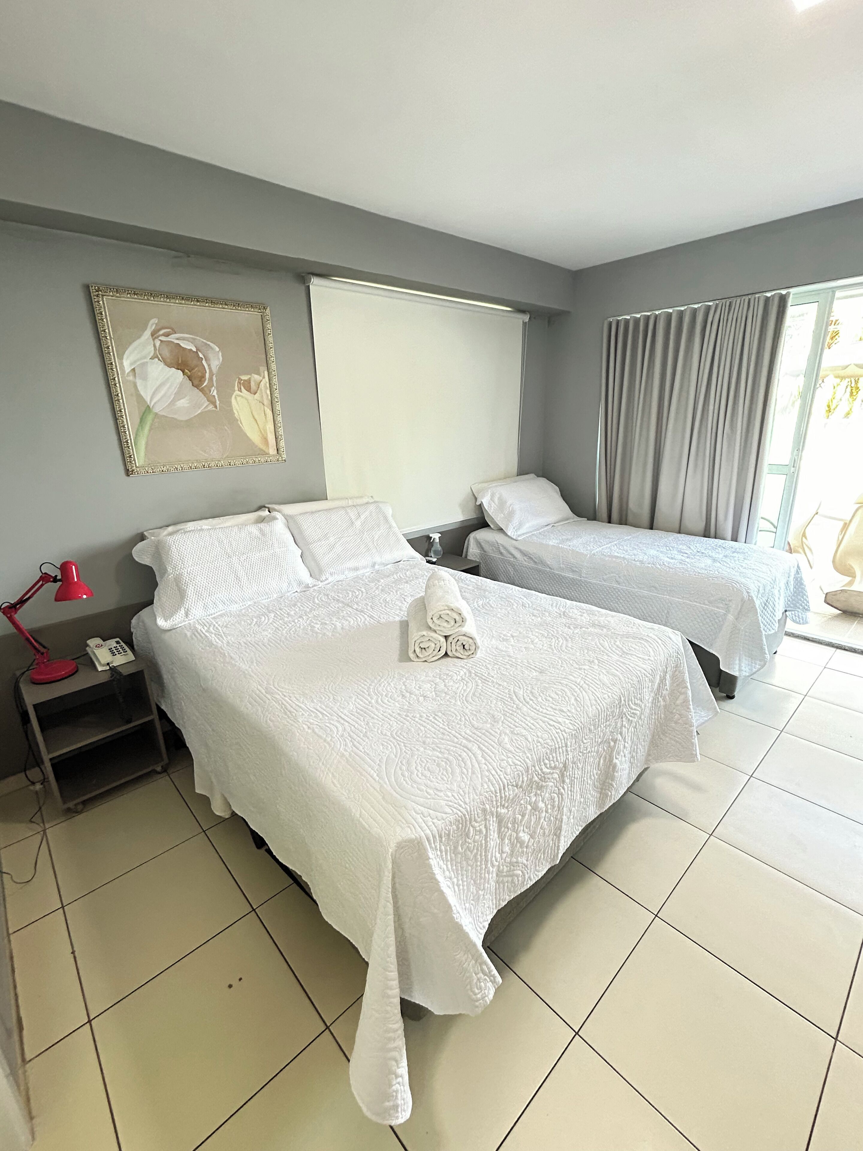 Foto - Melhores Flats - Maravilhosa varanda frente ao mar