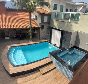 Pool - Happy Corner Cottage  (Chácaras Mogiano Bertioga)
