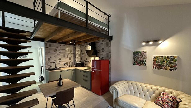 Apartment | Living area - Apartment With Cozy Bedroom (Porec)