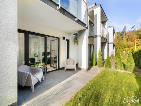 Jardín. Studio in Niechorze Near Baltic Beach