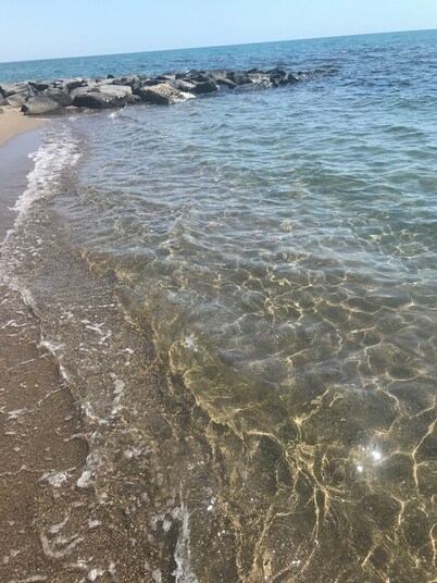 Rome, Ostia on the beach