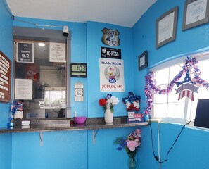 Reception - Plaza Motel (Joplin)