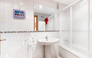 Shower, hair dryer
