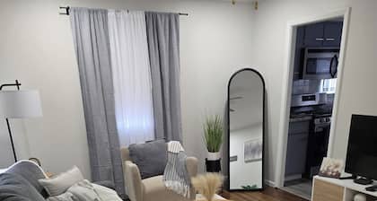 2 Bedroom 1 bath house, with a full finished basement. Modern and clean.