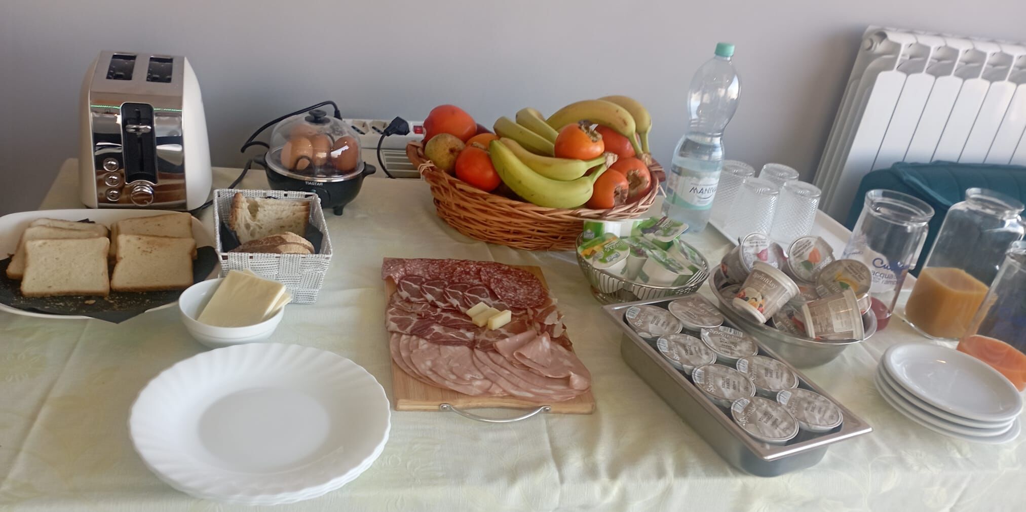 Petit déjeuner buffet compris tous les jours