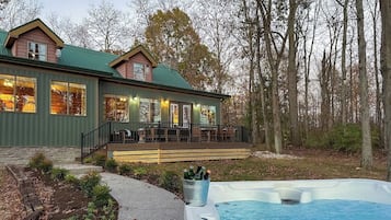 Idromassaggio all'aperto