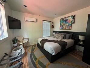 1 chambre, fer et planche à repasser, Wi-Fi gratuit, draps fournis