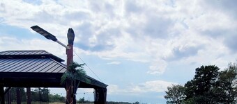 Waterfront studio in amazing bay view with AC, WiFi