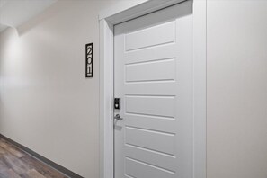 Interior - New Boutique Hotel Suite on Haynie's Corner: KING Bed, Parking, Security & More! (Evansville)