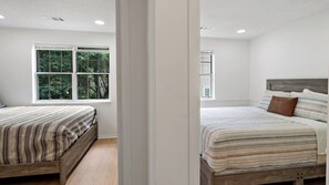 3 habitaciones, internet y ropa de cama