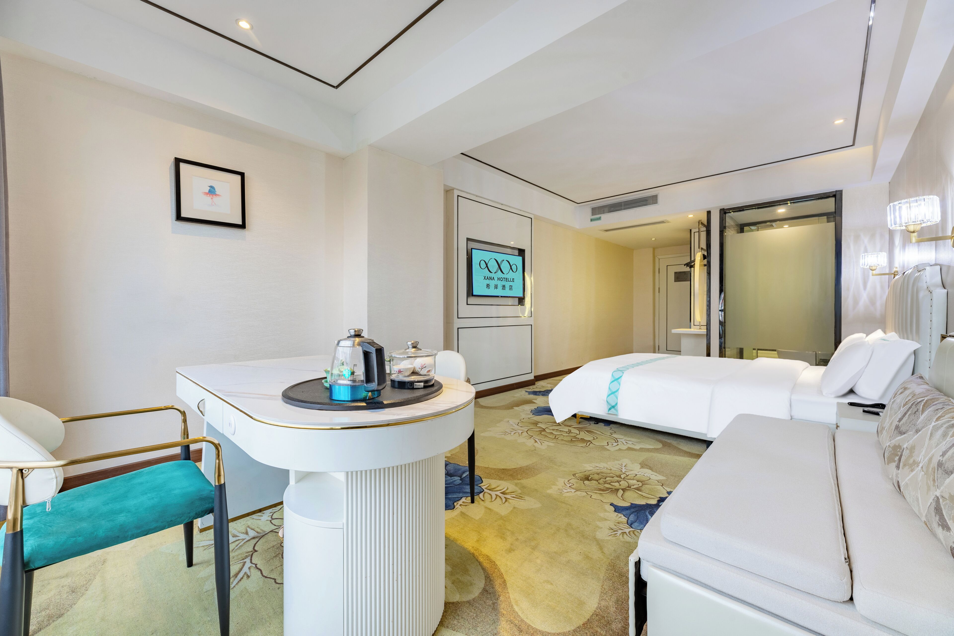 Business Double Room | Hypo-allergenic bedding, down comforters, laptop workspace