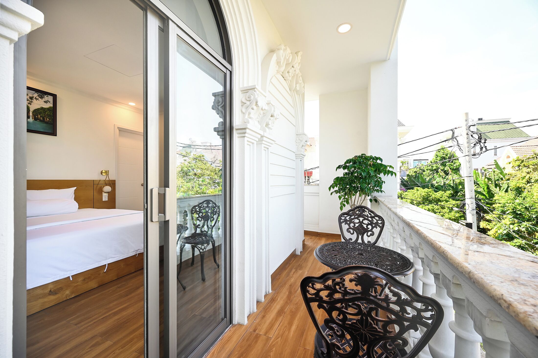 Junior Double Room, Balcony, City View | View from room