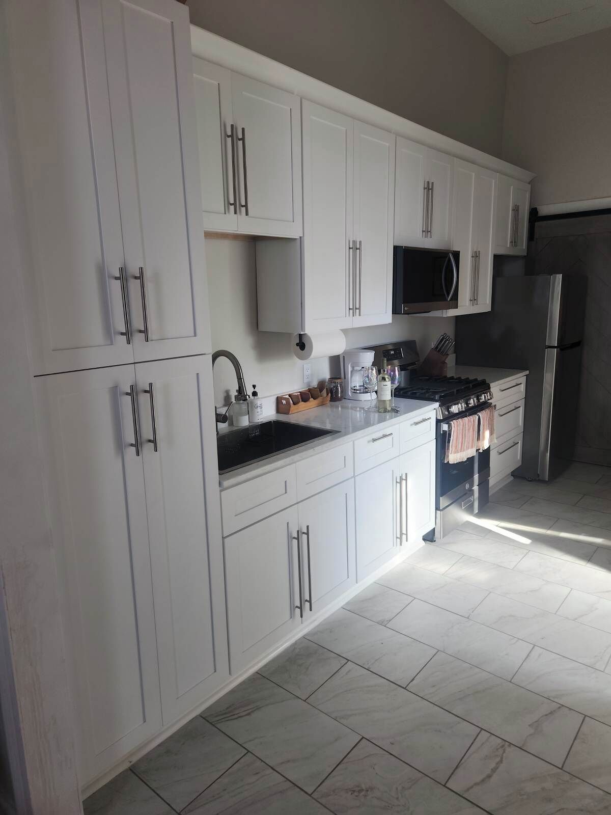 Microwave, oven, stovetop