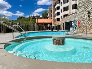 Indoor pool, outdoor pool