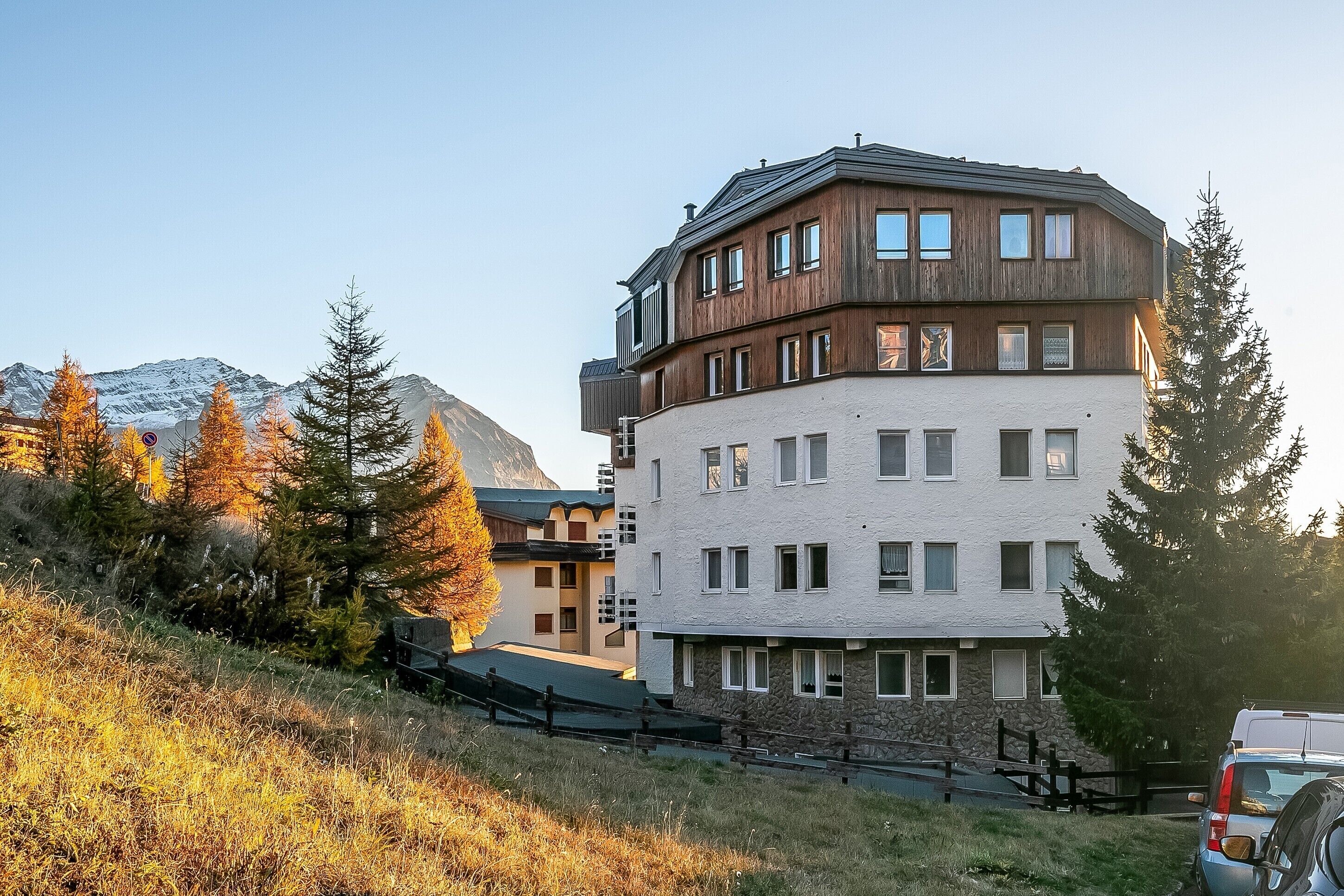 Voorkant van accommodatie