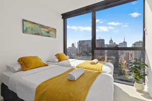 Appartement Familial, vue ville