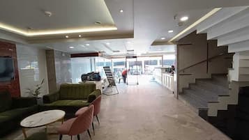 Sala de estar en el lobby