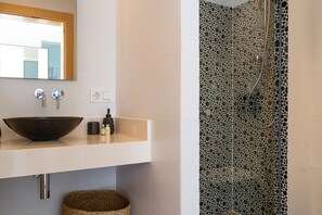 Villa | Badrum | Hårtork