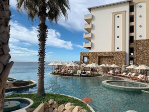 Piscina externa, piscina aquecida