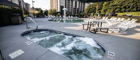Indoor pool, a heated pool