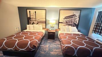 Desk, WiFi (free), bed sheets