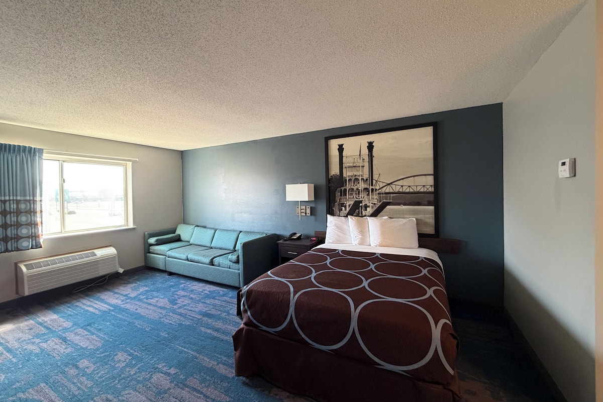 Rum - 1 queensize-säng - icke-rökare | Skrivbord, gratis wi-fi och sängkläder