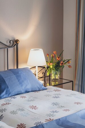 In-room safe, desk, laptop workspace, blackout drapes - Garni Elena (Losone)