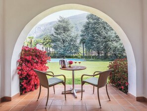 Terrace/patio - Garni Elena (Losone)