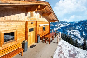 Terrace/patio - Chalet Nase at 1700m in the Zillertal (Hippach im Zillertal)