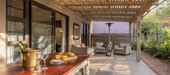 Securely located vacation home on a wildlife estate