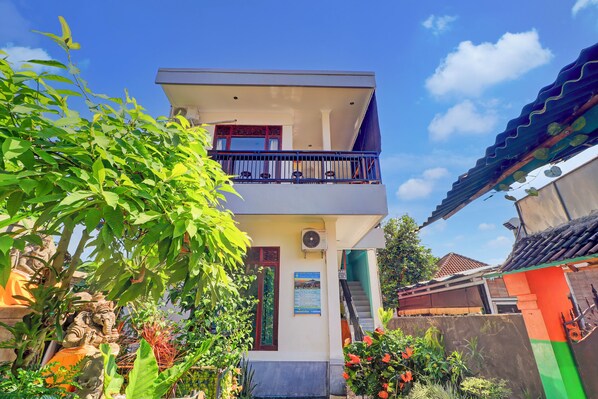 Voorkant van accommodatie