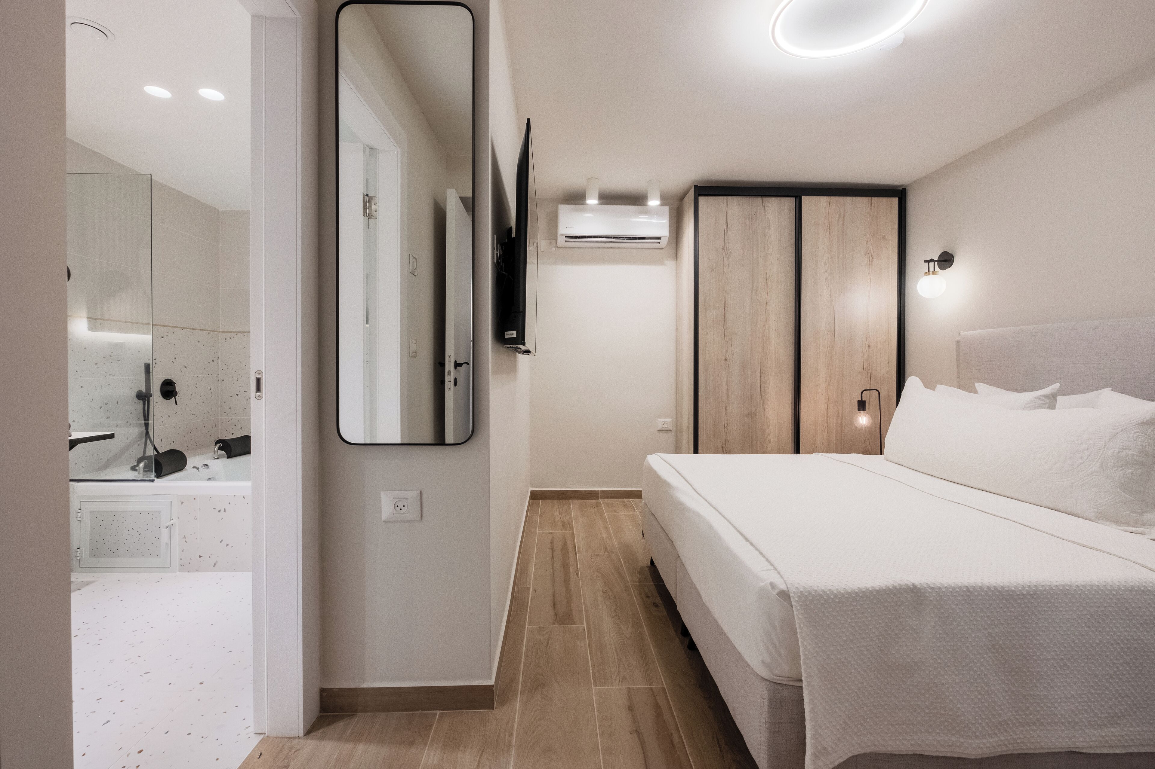 Blackout drapes, iron/ironing board, free WiFi, bed sheets