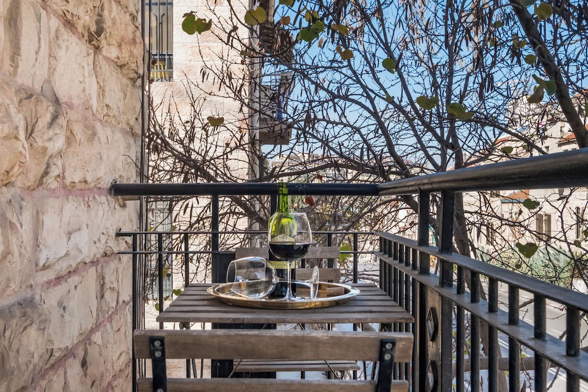 Classic Apartment, Balcony, City View | Terrace/patio