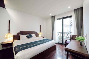 Apartment, 2 Bedrooms, City View | Blackout curtains, iron/ironing board, free WiFi - FLESTA Lieu Giai Apartment & Hotel (Hanoi)