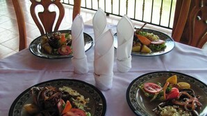 Classic Double Room, Balcony, Lagoon View | In-room dining - Paradise Lagoon Hotel (Coacoyul)