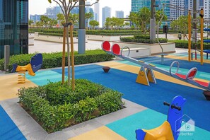 Apartment (2 Bedrooms) | Children's play area - outdoor - Elegance at Burj Crown Downtown Balcony & View (Dubai)