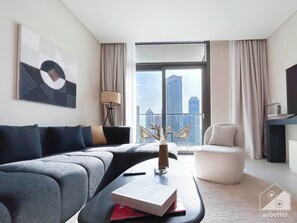 Apartment (2 Bedrooms) | Front of property - Elegance at Burj Crown Downtown Balcony & View (Dubai)